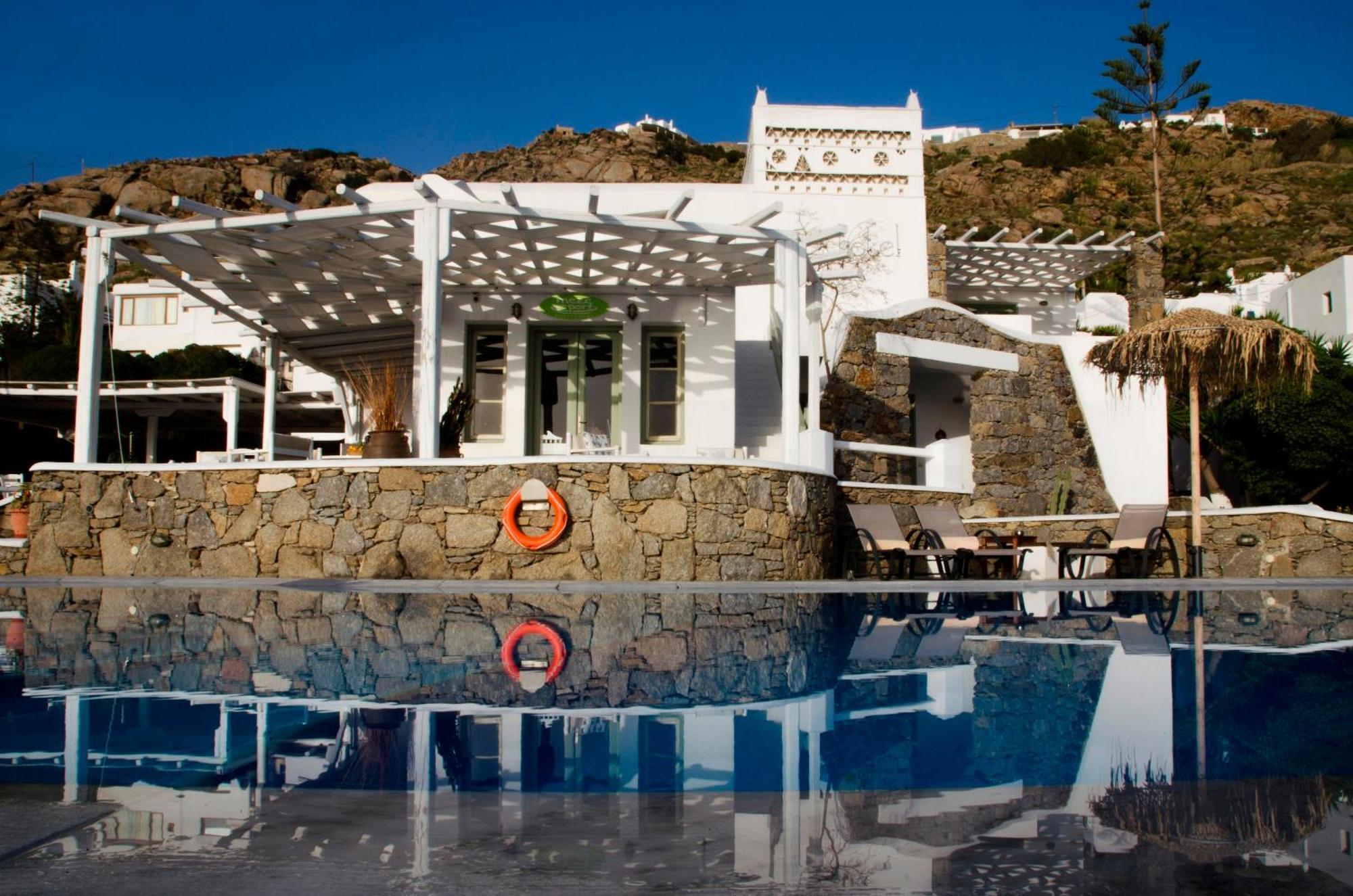 Olia Hotel Tourlos Exteriér fotografie