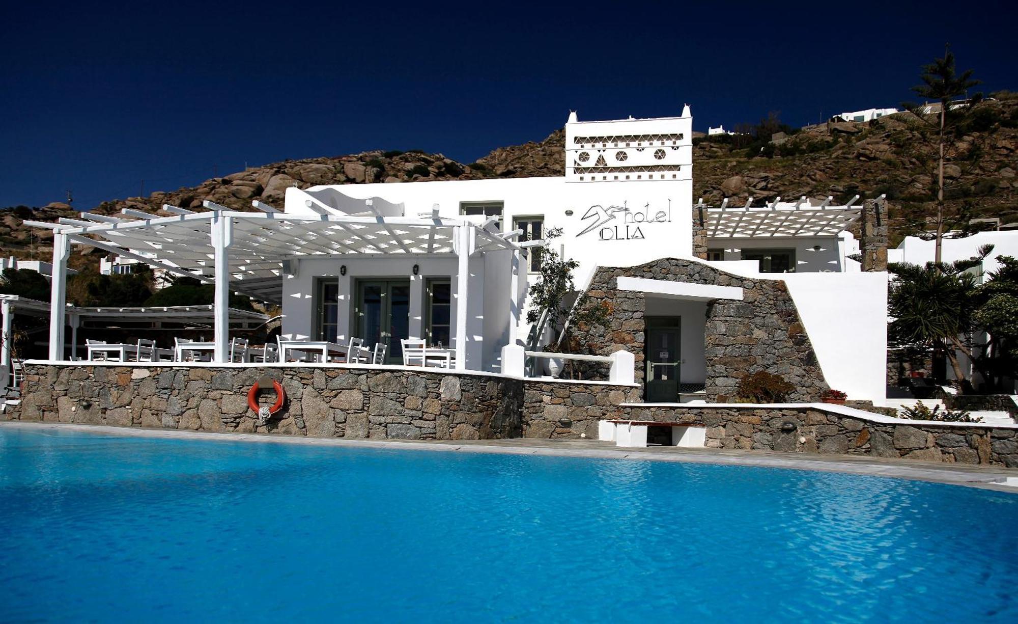 Olia Hotel Tourlos Exteriér fotografie