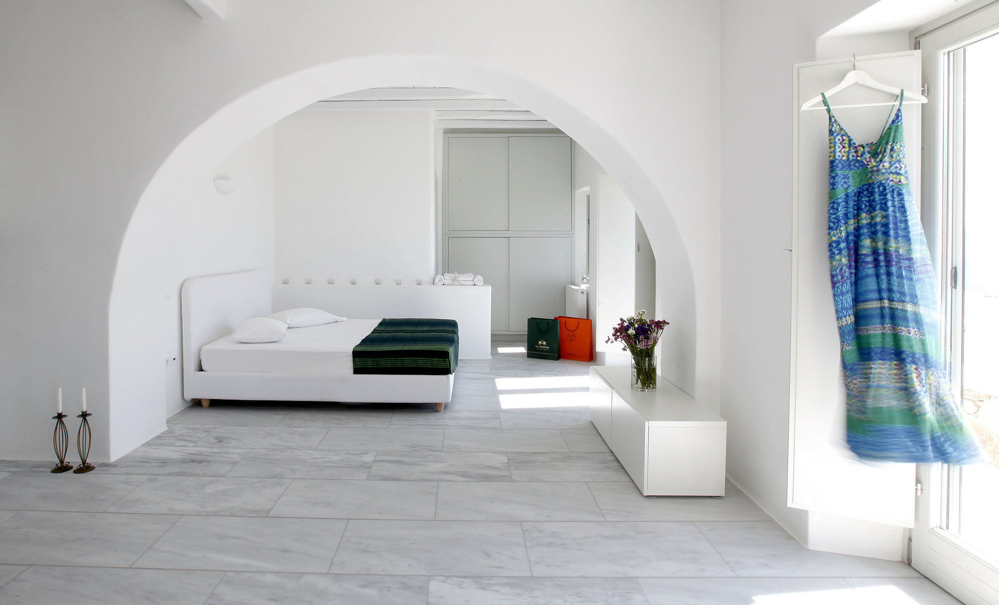 Olia Hotel Tourlos Pokoj fotografie